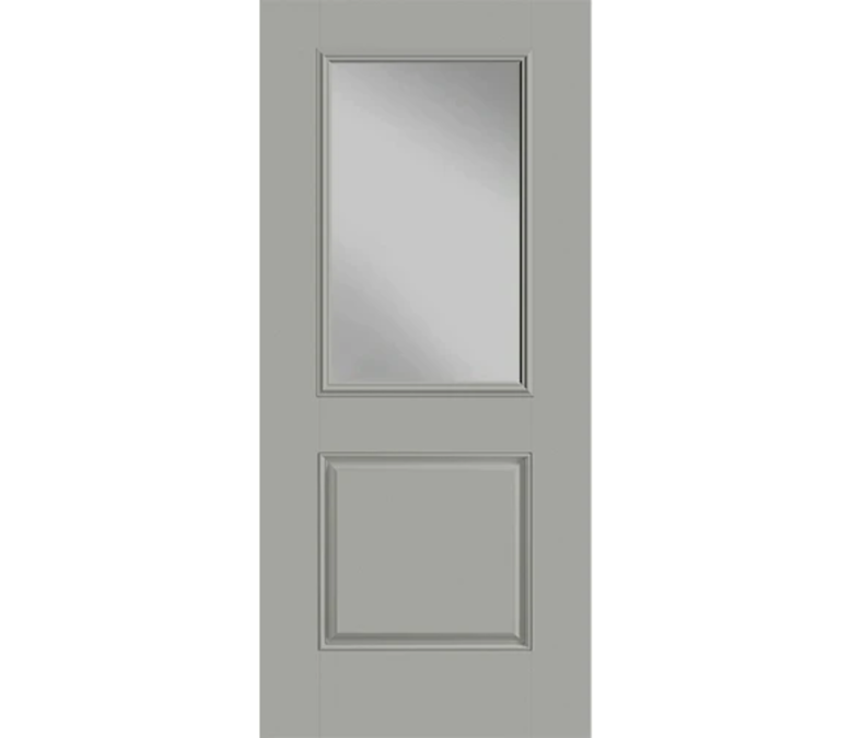 Parkcity Half Light 1 Panel Fiberglass Entry Door