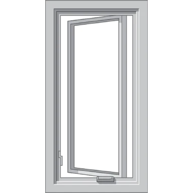 Parkcity Pella Hurricane Shield Series Vinyl Casement Window