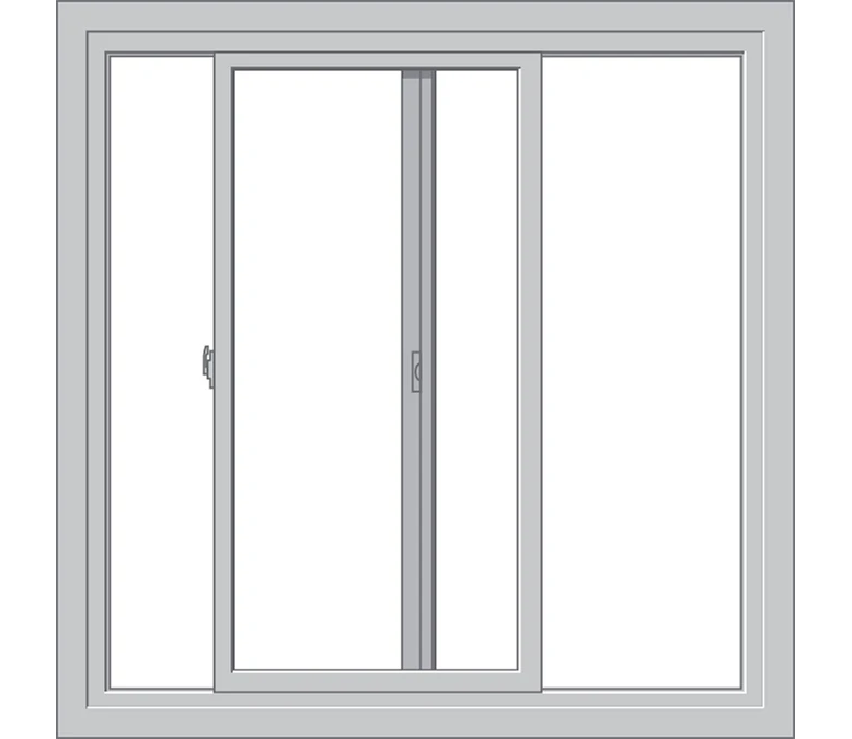 Parkcity Pella Hurricane Shield Series Vinyl Sliding Window