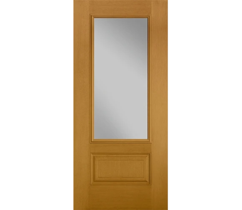 Parkcity Three Quaters light Fiberglass Entry Door