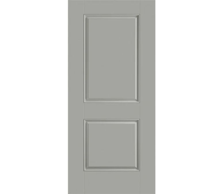 Parkcity Two Panel Square Fiberglass Entry Door